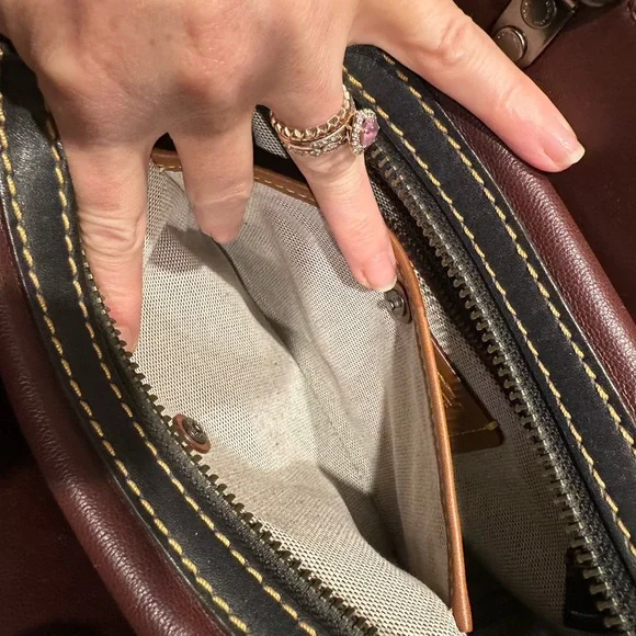 Coach Gray Heart Keith hating rogue bag 25 Embellished Women's Bag - Picture 13 of 16